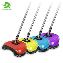 Easy Home Hand Push Spin Broom Long Handle Plastic Telescopic Spin Broom